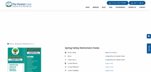 4. Spring Valley Retirement Home
